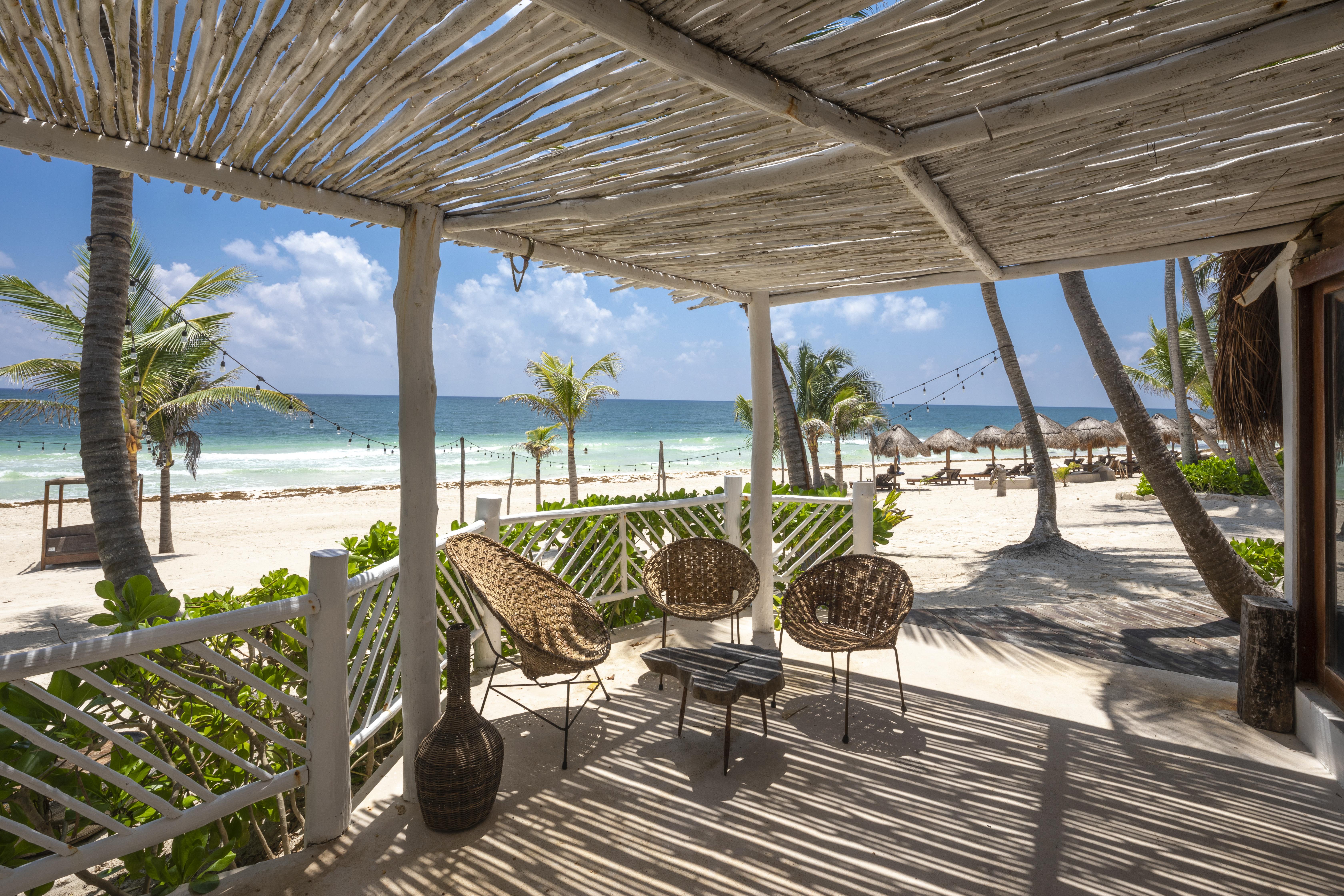 Los Amigos Beach Hotel Boutique Тулум Экстерьер фото