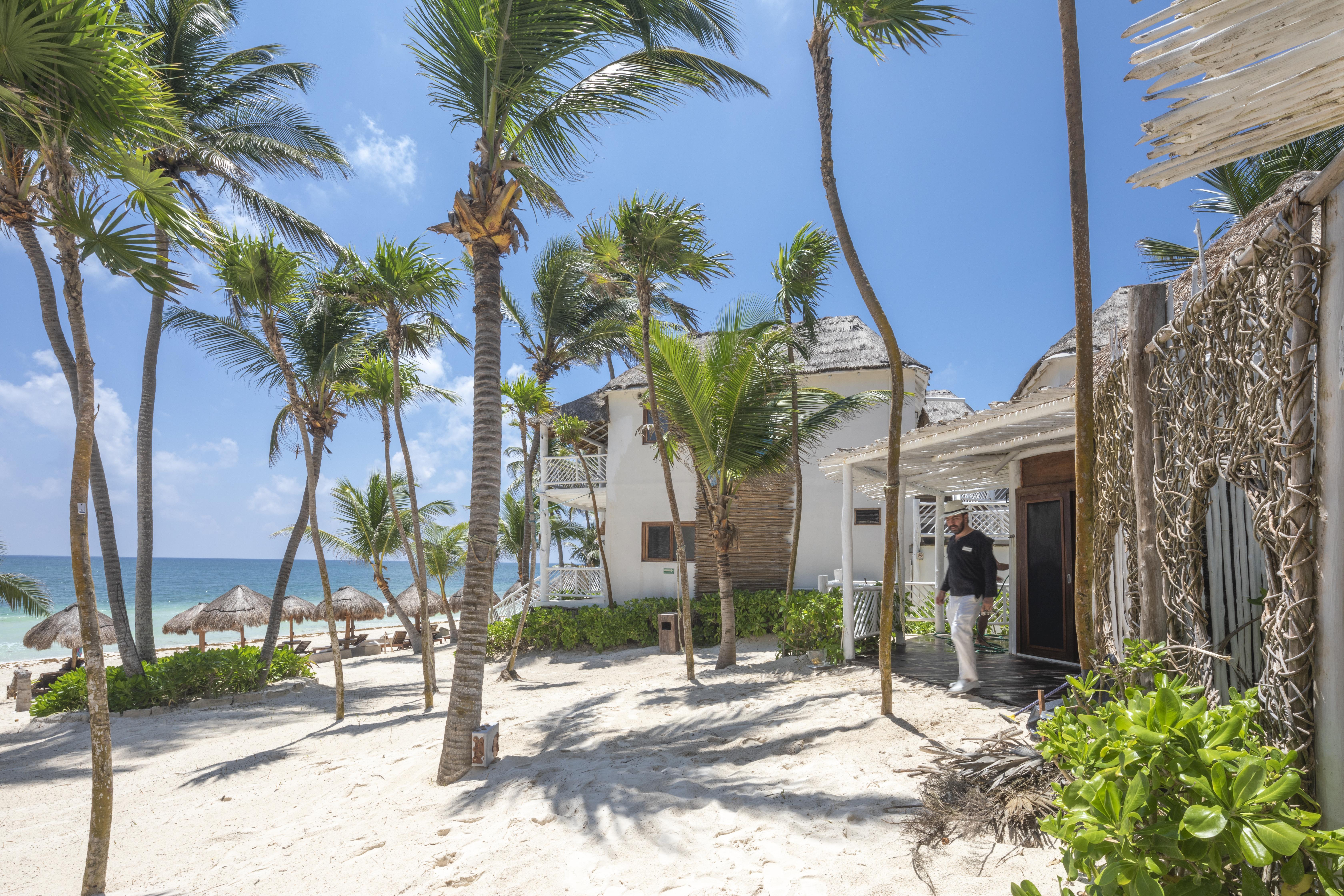Los Amigos Beach Hotel Boutique Тулум Экстерьер фото